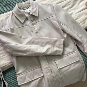 Topshop Faux Leather Jacket